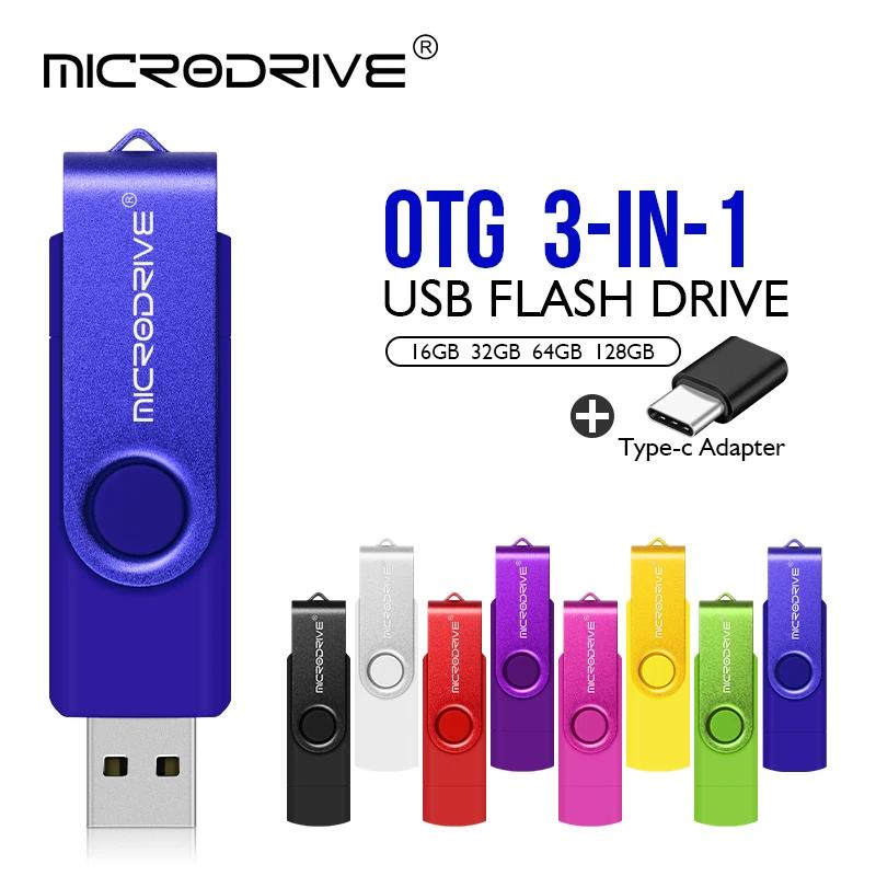  C USB ÷ ̺ OTG Pendrive 128gb 64gb Usb ƽ 32gb Ʈ  Type-c  ÷ ũ  